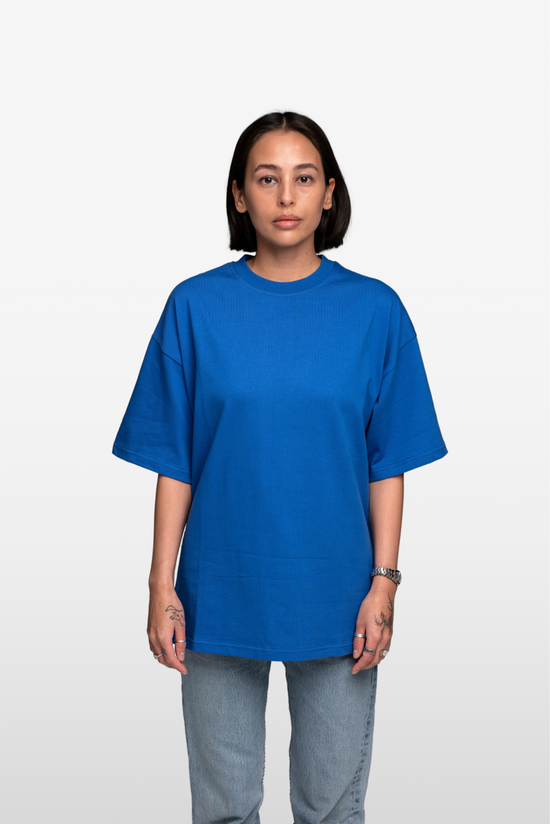Box Fit T-shirt in Cobalt Blue