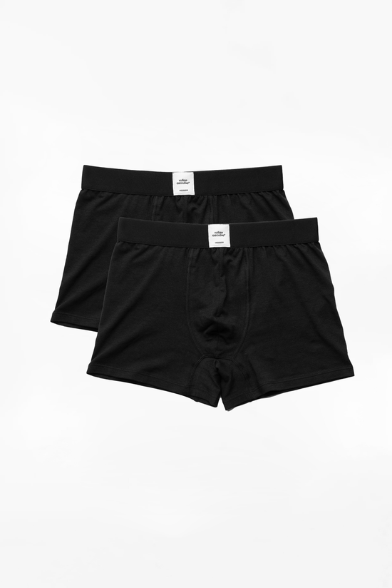 Boxer Briefs in Black (2-pack)