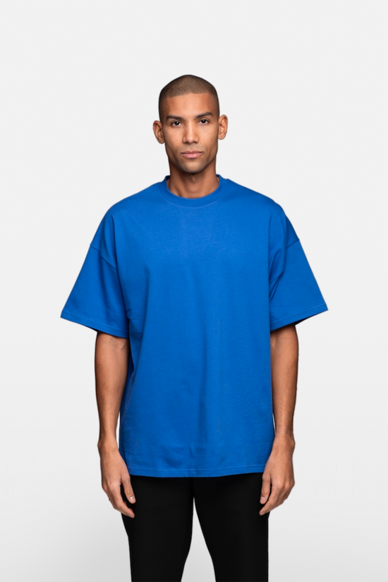 Box Fit T-shirt in Cobalt Blue