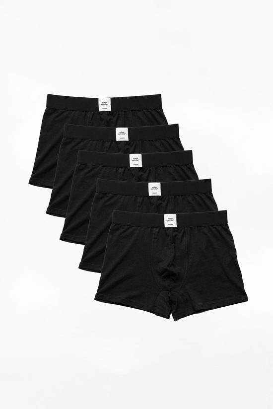 Boxer Briefs in Black (5-pack)