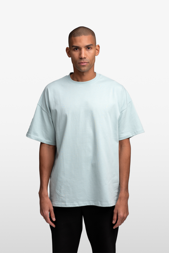 Box Fit T-shirt in Baby Blue