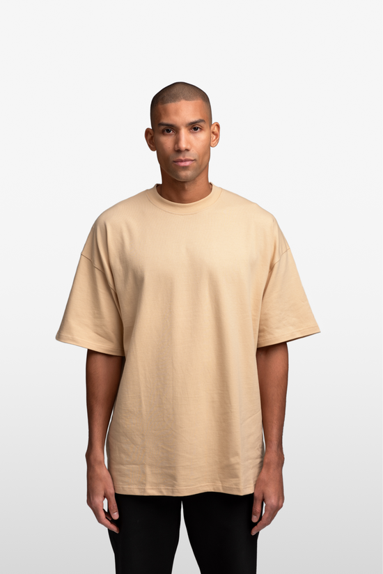 Box Fit T-shirt in Sand