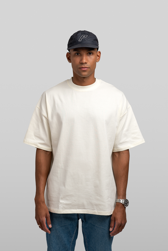 Box Fit T-shirt in Cream