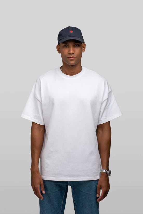 Marlboro Box Fit T-shirt in Optic White and Red