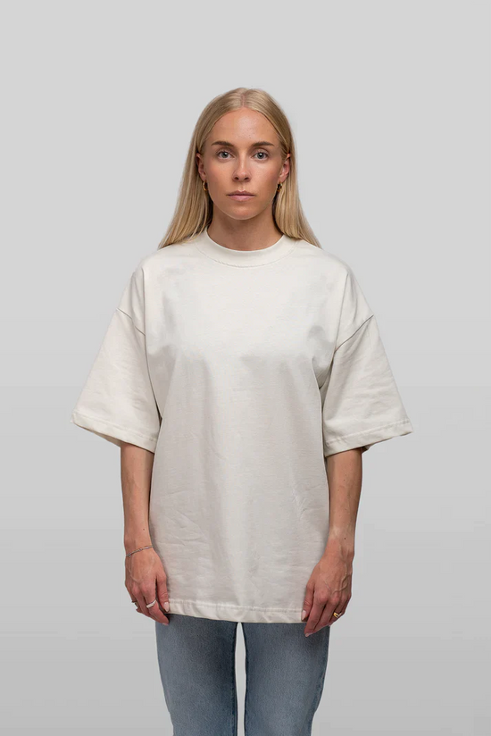 Box Fit T-shirt in Cream