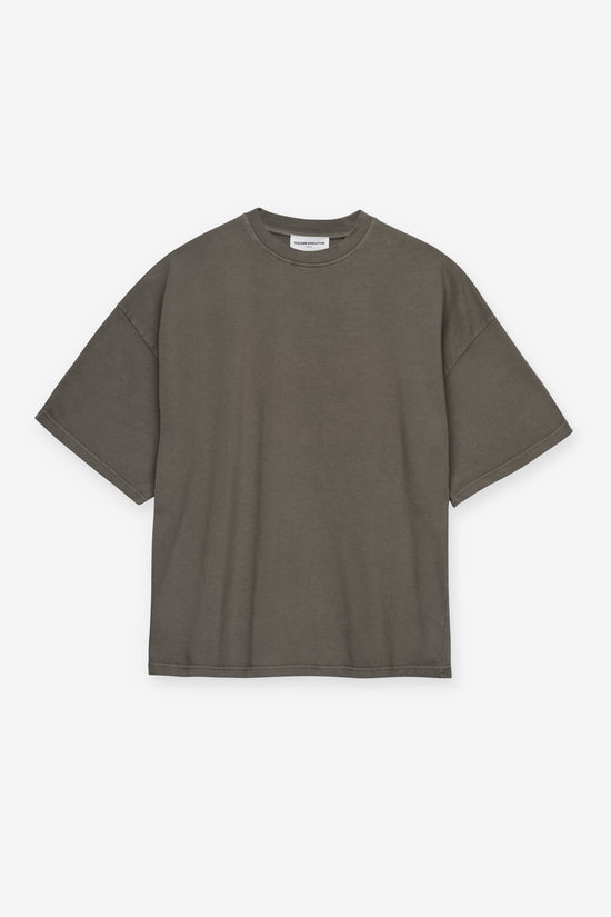 Cropped Boxy T-shirt in Vulkan Grey
