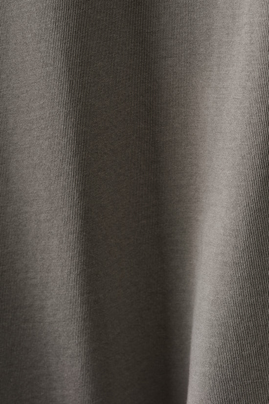 Cropped Boxy T-shirt in Vulkan Grey