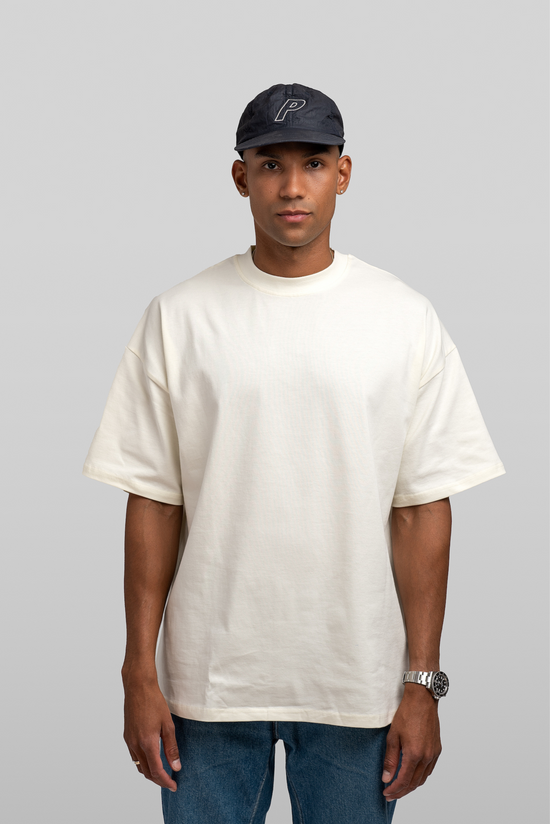 Box Fit T-shirt in Vintage White