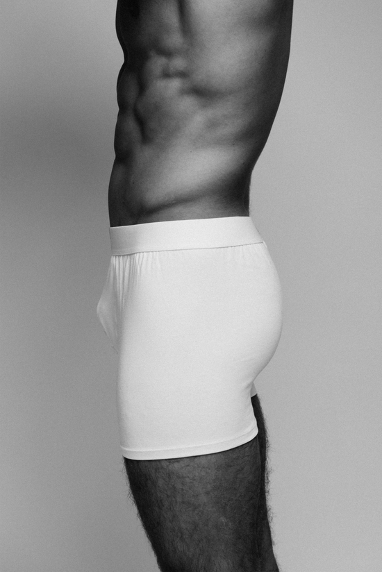 Boxer Briefs in White (2-pack)